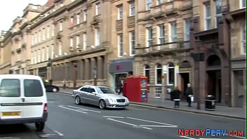 Yorkshire Nerd Cumming On Slut