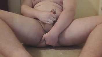 Horny Vocal Asian Fingers His Virgin Hole And Cums