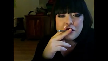Goth Slut Smokes 2 More Cigarettes