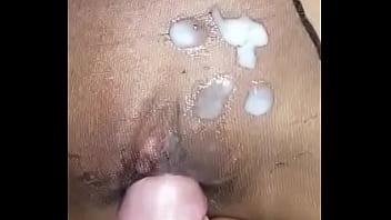 Nylon Girlfriend Masturbation And Cum