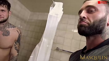 Masqulin Tattooed Hunk Markus Kage Raw Breeds Andrew Green