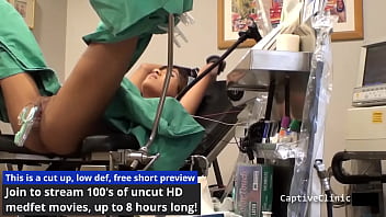 Ebony Teen Wakes Up In Strange Place With Doctor Tampa Who Has Even Strangers Plans For _the New Guinea Pig_ Eliza Shields! Watch The Full 2 Hour Movie Only At Bondageclinic! Reup