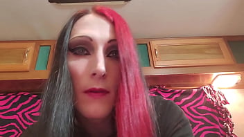 Trapped By A Sexy Tranny Pov