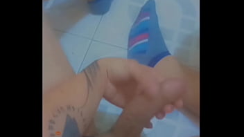 Masturbandome En El Baño - cum, teen, petite, tattoo, young, rubbing, squirt, masturbating, masturbation, solo, POV, teens, mas - Video 1887632