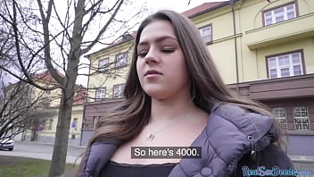 Pulled European Fucks In Public As She Wants Some Easy Cash