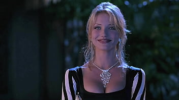Gorgeous Cameron Diaz - Blonde-hot-celebrity-dress-movie-amazing-scene-big-boobs-rich-stripes
