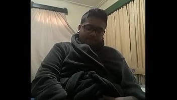 Grey Bathrobe Jerk Off _ Cumming By Brij