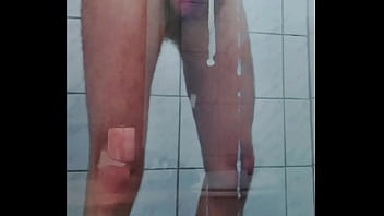 Jerk Off In The Shower - cumshot, cum, shower, gay - Video 2039095