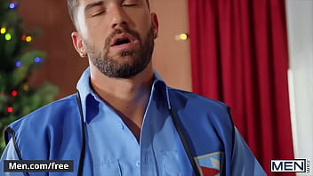 (chris Damned) Spits On (tannor Reeds) Asshole Fingers It Before Stretching It With His Dick - Men