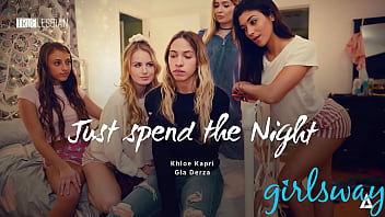 Girlsway Gia Derza Fucks Her Bff' Stepsister At Sleepover