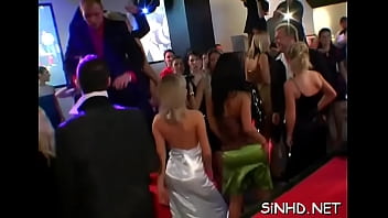 Ultra Juicy Club Partying - lesbian, hardcore, interracial, blowjob, party, orgy, group-sex - Video 1856771