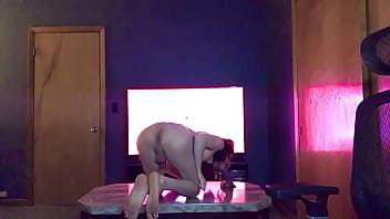 Gay Teen Femboy Deepthroats Huge Dildo