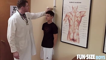 Funsizeboys - Hung Doctor Fucks Tiny Patient Bareback During Physical