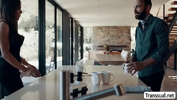 Tranny Sofia Sanders Fucks In Bathroom