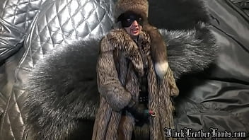 Blackleatherhands Mit Dicken Extender