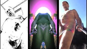 Selfie Stick Triptych