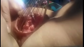 Friend Stretching Her Pussy With A Whisk