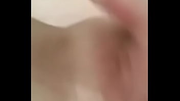 My Real Rubs Her Nipples Then Spreads Her Pussy Open As She Cums