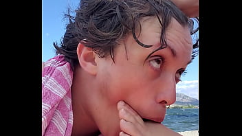 Sucking My Friends Toes In Public!