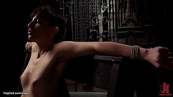 The Pope Flogging Bound Brunette Babe