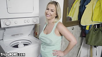 Chubby Milf Stepmom Taboo Fucked On The Washing Machine