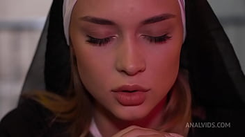 Awakening Of A Succubus From The Depths Of The Soul Of Nun Loren Strawberry! Anal Curse Nrx134 - anal, stockings, blonde, blowjob, rough, skinny, squirting, cowgirl, deep-throat, ass-licking, humil - Video 1853536