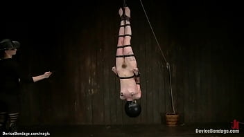Lesbian In Extreme Chain Suspension