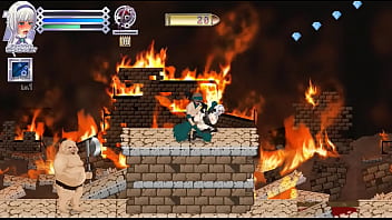 Pretty Girl Having Sex With Men And Monsters In Bullet Requiem Hentai / Ryona Act Game