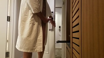 Hotel Hallway Jerk Off