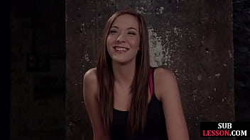 Bound Sub Gagged And Whipped Before Facial Cumshot From Dom