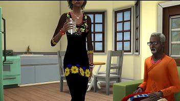 Indian Step Dad And Daughter After Catches His Naked Daughter In Her Bed And He Couldn_t Help Himself And Started Having Oral Sex With Her Then She Gave Up And Had Sex With Him