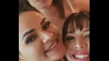 Pamela Pantera Dançando Funk Com Marcela Branquinha E Luna Oliveira... Atrizes Porno E Acompanhamtes De Luxo