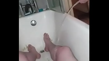 Chubby Guy Pissing And Getting Pissed On - Like And Comment