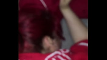 Red Hair Bitch Ass Bouncing