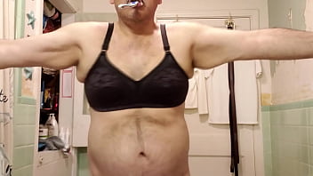 Trying On Bra Wings Flapping