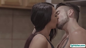 Smalltits Ts Analed By Her New Stepbrother