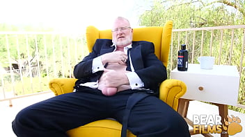 Bearfilms Silver Bear Rusty Mcmann Jerks Off Solo Outdoor