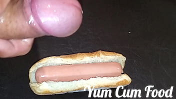Cum Mayonnaise For My Lunch Time Hot Dog!