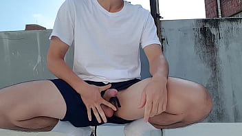 Cumshot With My Dick Outside