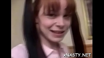 Striking Brunette Girl Vikki Enjoys Packing Monster In Her Honey Pot