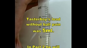 Tasterboy' Cum Load Experiment Part1