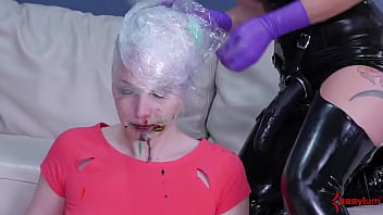 Mistress Ass Fucks Teen