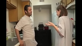 Step Brother And Sister Blowjob In The Kitchen