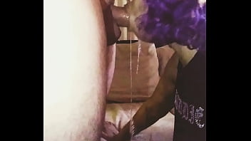 Ebony Facefuck Slut Mouth Full Of Big White Cock