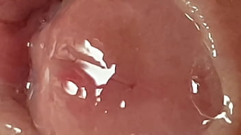 Precum Collecting In My Foreskin For You To See Close Up