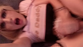 I Cum On My Face While My Machine Fucks My Ass