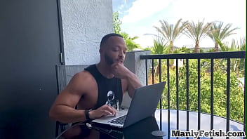 Ripped Hunk Barebacks After Pov Blowjob In Interracial Duo