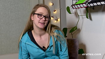 Exhibitionist Holly Dares To Masturbate In The Hallway