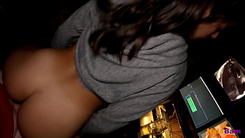 Amateur Model Hinter Den Kulissen