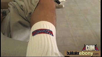 Ebony Babe Sucks And Fucks Several White Dudes 16